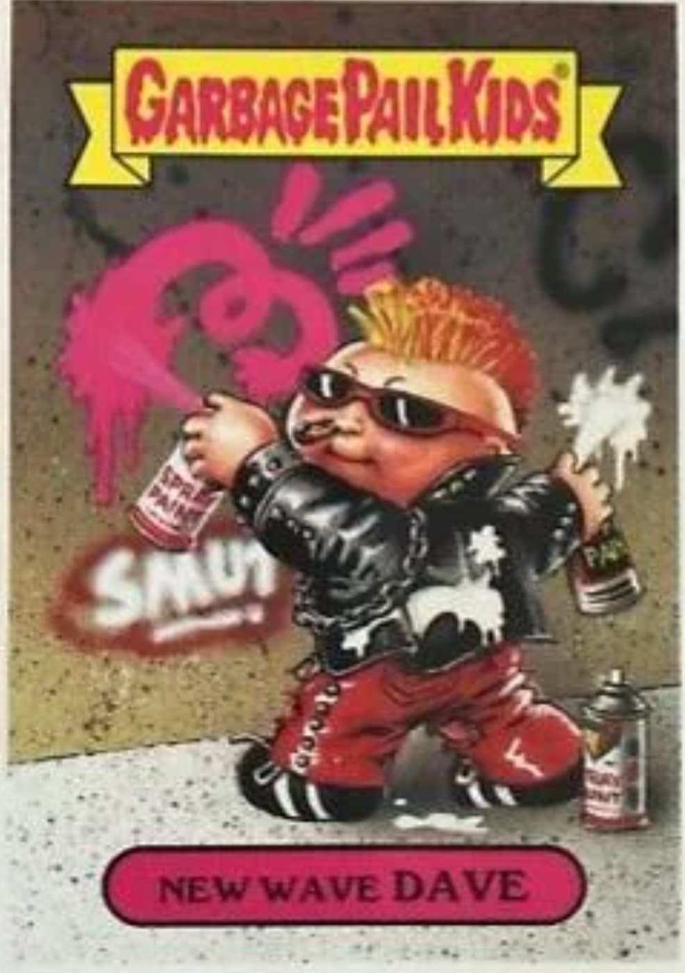 garbage pail kids jane - Smu Garbage Pail Kids New Wave Dave Lek Pa